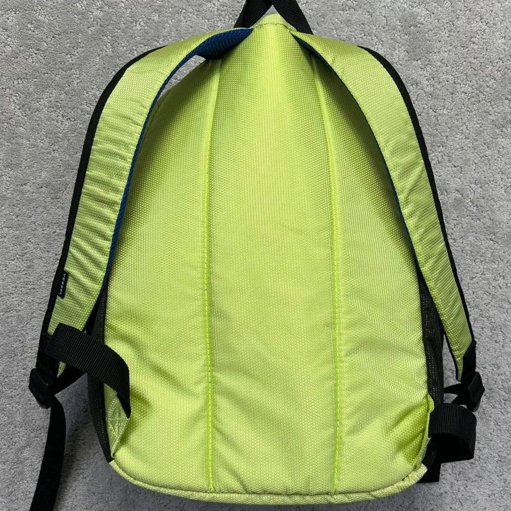 Vessel Backpack Lime Green Nylon Golf Tech Travel School Laptop Zipper